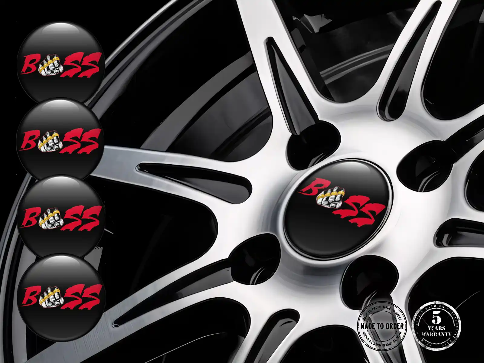 Logo Jantes Voiture Badges Silicone de Luxe